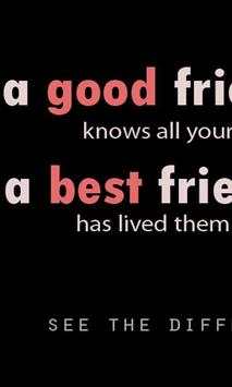 Friendship Quote Wallpapers screenshot 2