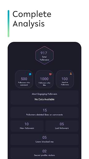 Unfollowers, Followers Tracker Instagram : InStats screenshot 2
