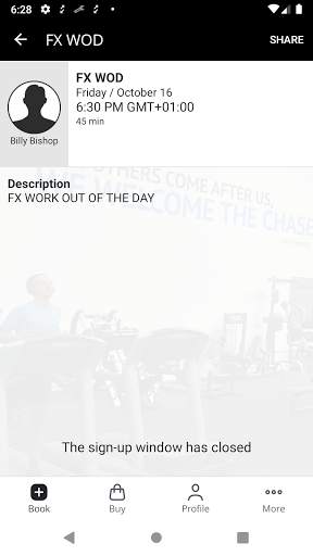 FX Fitness Experience Bookings screenshot 3