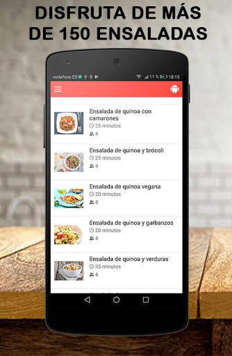 Recetas de ensaladas saludables dieta de adelgazar screenshot 7