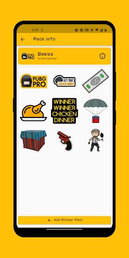 Battleground Stickers स्क्रीनशॉट 3