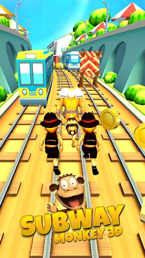 Subway Monkey 3D screenshot 1