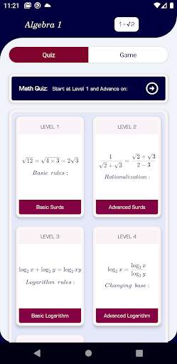 Algebra 1 Pure Math screenshot 7