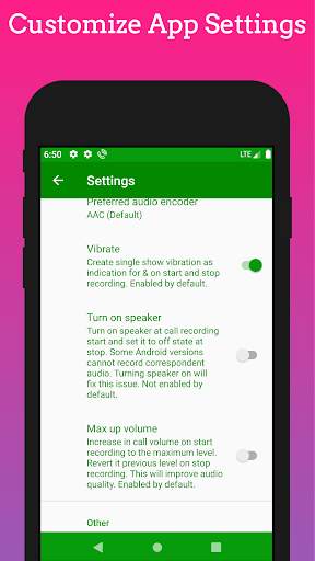 Call Recorder Auto Call Record screenshot 4