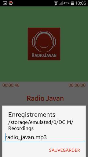 Radroid - Radio sur Android screenshot 4