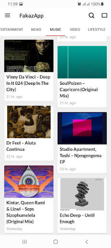 FakazApp - Music Download and News | South Africa screenshot 3