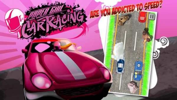 Paper Girl Car Racing Game screenshot 1
