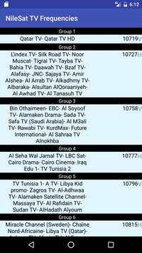 NileSat TV Frequencies screenshot 3