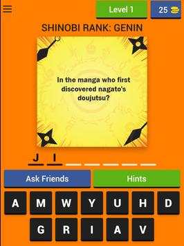 Shinobi Trivia: Naruto screenshot 8