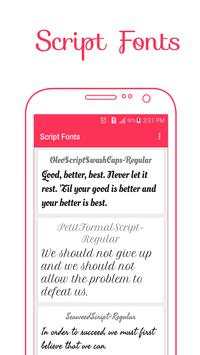 Free Script Fonts screenshot 1