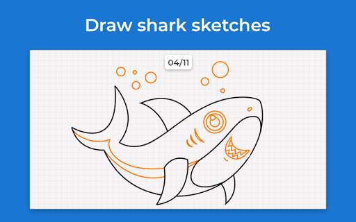 Shark Draw Step by Step screenshot 5
