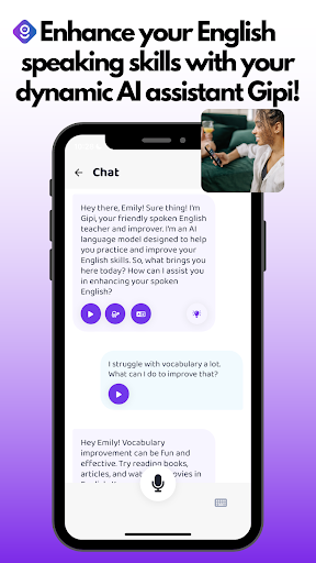 Gipi: AI English Speaking Pal screenshot 2