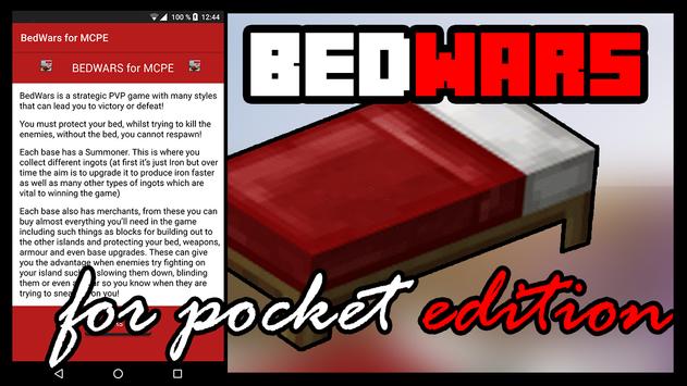 Bed Wars for MCPE 1 تصوير الشاشة