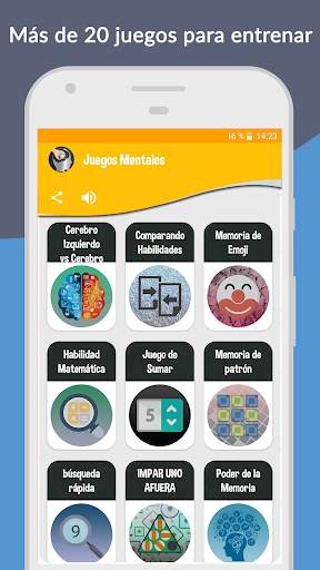 Juegos mentales screenshot 1