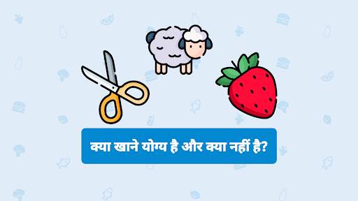 Foody: खाद्य और अखाद्य स्क्रीनशॉट 1