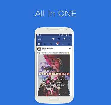 Lite for Facebook screenshot 1