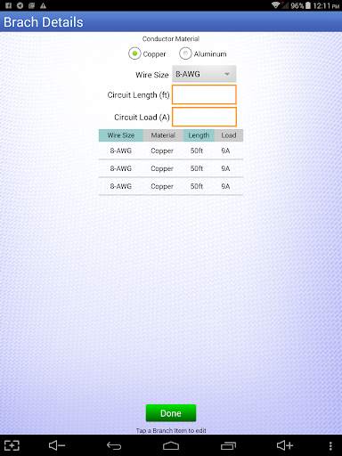 Electrician's Bible Lite screenshot 14