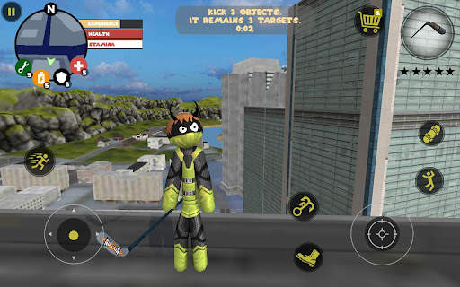 Stickman Rope Hero screenshot 3