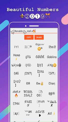 Fancy text cool fonts nickname generator free fire screenshot 2