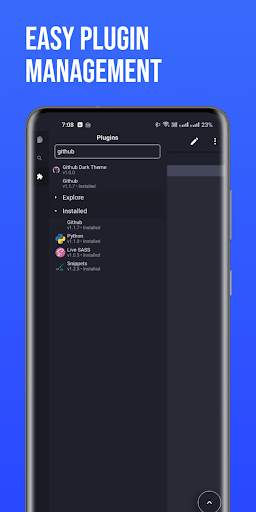 Acode - code editor | FOSS 7 تصوير الشاشة