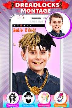 Dreadlocks Hair Photo Montage screenshot 1