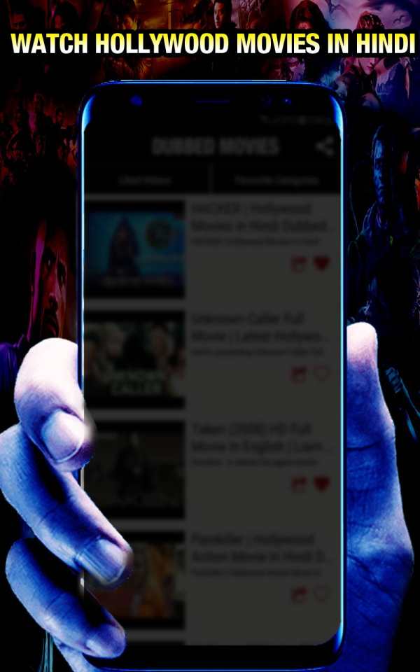 Hollywood Movies Dubbed In Hindi screenshot 3