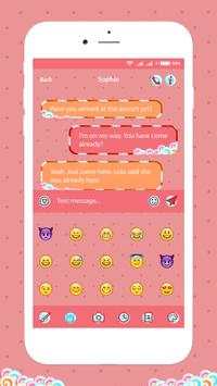 Candy SMS Theme – Message Style Candyland screenshot 4