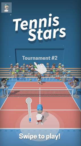 Tennis Stars - Mini Pocket Sports Game स्क्रीनशॉट 1