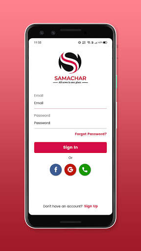 Samachar App–TikTok style News screenshot 1
