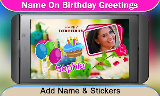 Birthday Greeting Cards Maker: Create photo frames screenshot 8