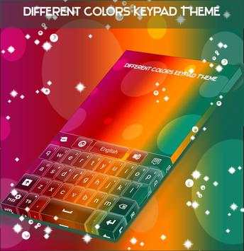Different Colors Keypad Theme screenshot 4