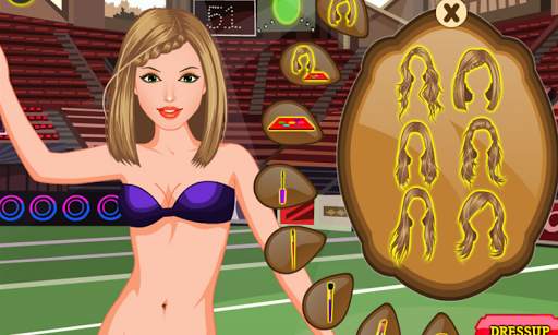 Cheerleader Dressup Girlgame screenshot 1