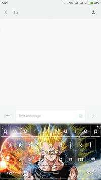 Keyboard Vegeta-Super Saiyan DBZ screenshot 5