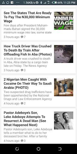 Sahara Reporters App screenshot 4