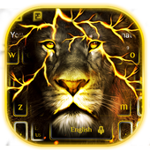 Golden Lion Keyboard Theme icon