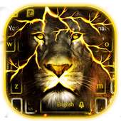 Golden Lion Keyboard Theme on 9Apps