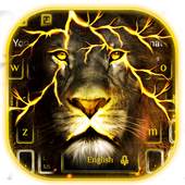 Golden Lion Keyboard Theme 10001005