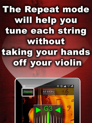 Chromatic Violin Tuner screenshot 7