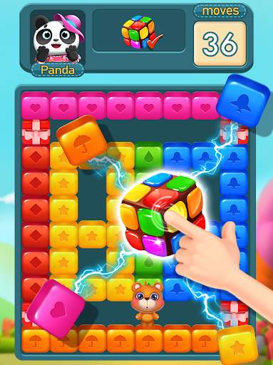 Cube Crush Rescue The Panda screenshot 4