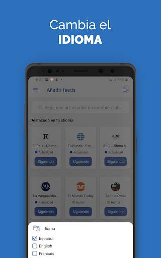 FeedsNews- Últimas noticias y Lector Rss screenshot 7