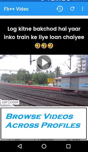Video & Story Downloader App For fb 2020 screenshot 1
