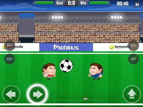 Mini Football Head Soccer Game screenshot 7