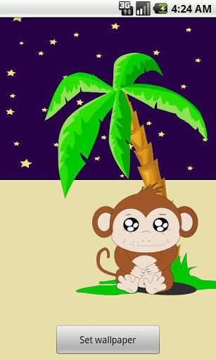 Andy the Monkey!Live Wallpaper screenshot 3