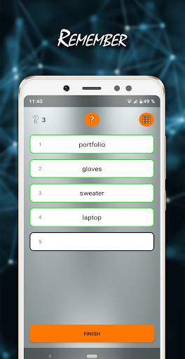 Mnemonist - Memory And Brain Training screenshot 4