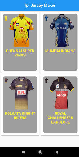 Ipl Jersey Maker screenshot 2