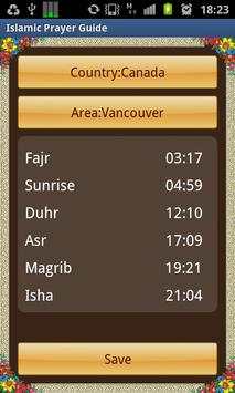 Islamic Prayer(Time & Sura) скриншот 4