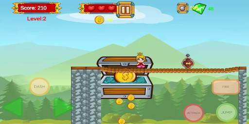Dunia Super Jack - Permainan Lompat & Lari Percuma screenshot 8