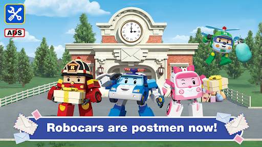 Robocar Poli: Postman Games! screenshot 1