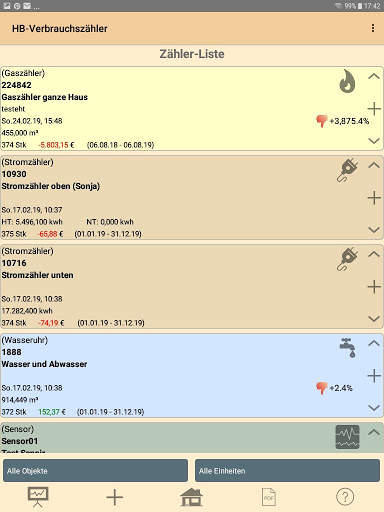 HB-Verbrauchszähler Lite screenshot 9