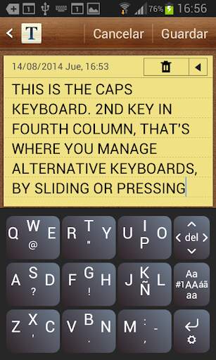 TipType Keyboard Lite screenshot 5